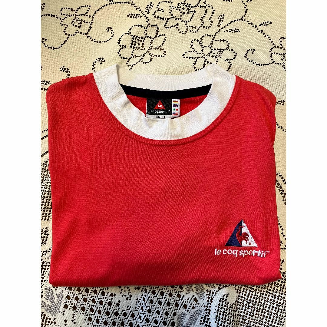 le coq sportif 【le coq sportif】ルコック 半袖Tシャツ Lサイズの通販 by jasmine22's shop｜ ルコックスポルティフならラクマ