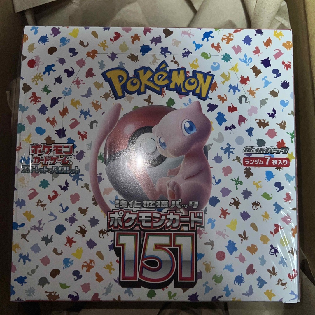 ポケモンカード151BOX シュリンク付き - Box/デッキ/パック