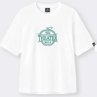 ジーユー(GU)のGU ミセスグリーンアップルコラボTシャツ　白(Tシャツ/カットソー(半袖/袖なし))