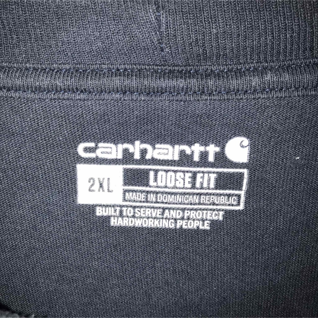 carhartt(カーハート)の《オーバーサイズ》海外古着CarharttカーハートポケTシャツワンポイントロゴ メンズのトップス(Tシャツ/カットソー(半袖/袖なし))の商品写真