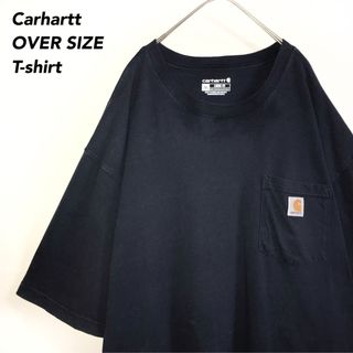 カーハート(carhartt)の《オーバーサイズ》海外古着CarharttカーハートポケTシャツワンポイントロゴ(Tシャツ/カットソー(半袖/袖なし))