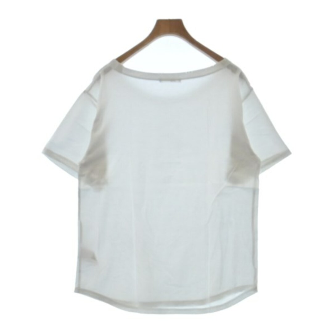 Plage(プラージュ)のPlage プラージュ Tシャツ・カットソー -(XL位) 白 【古着】【中古】 レディースのトップス(カットソー(半袖/袖なし))の商品写真