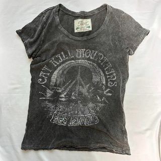 ジャーナルスタンダード(JOURNAL STANDARD)のジャーナルスタンダード Tico stork ダメージ加工Tシャツ グレー(Tシャツ(半袖/袖なし))