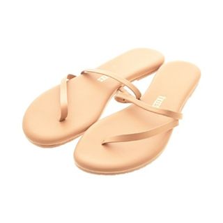 ティキーズ(TKEES)のTKEES ティキーズ サンダル UK6(24.5cm位) ベージュ 【古着】【中古】(サンダル)