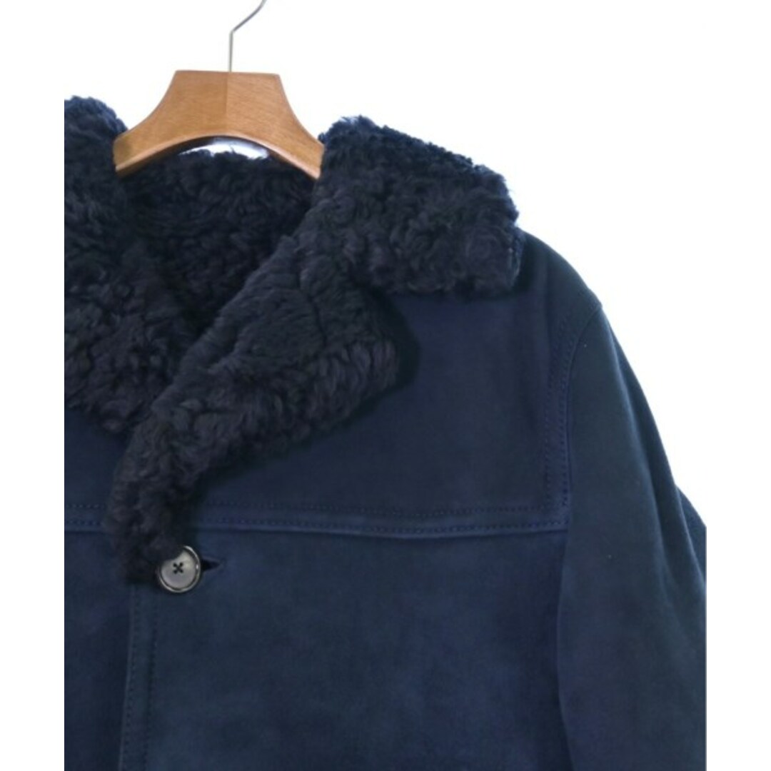 JIL SANDER ジルサンダー ムートンコート 44(S位) 紺