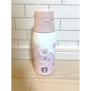 スターバックス(Starbucks)の新品未使用⭐︎SAKURA2023ハンドルリッドステンレスボトル355ml(タンブラー)