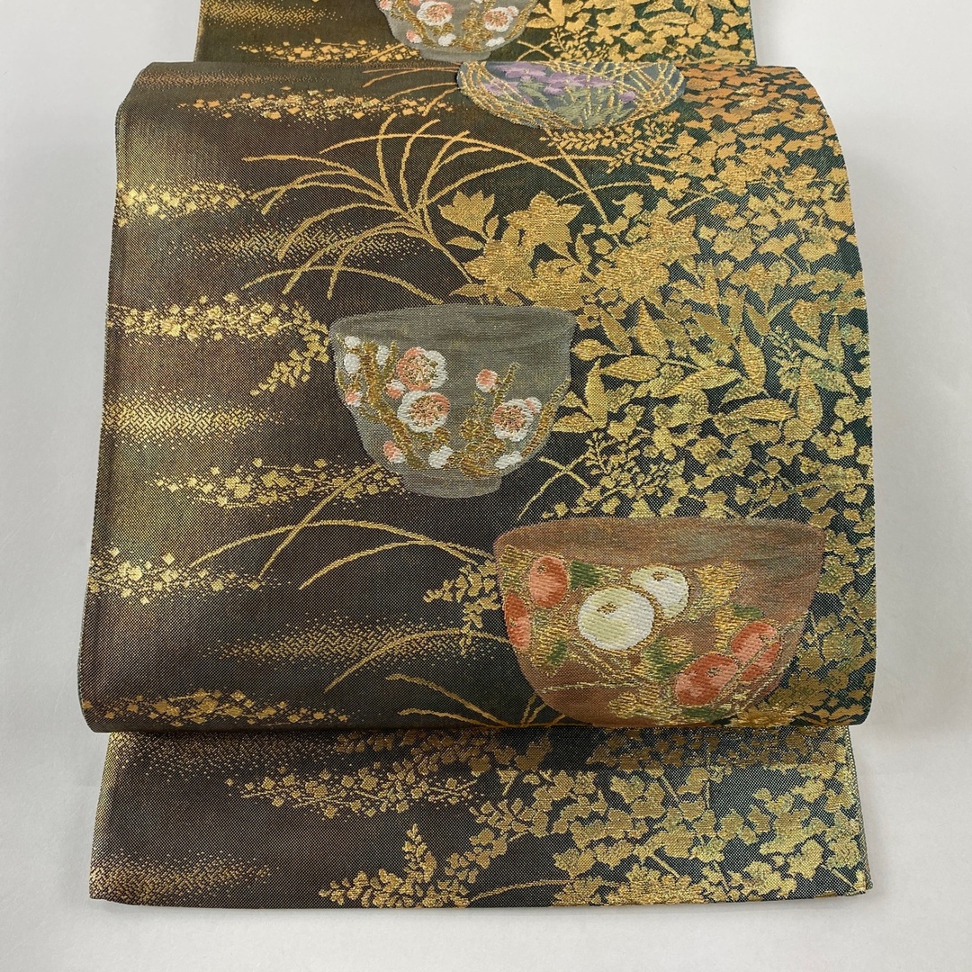 袋帯 美品 名品 六通 正絹 - 帯 袋帯 美品 名品 六通 正絹