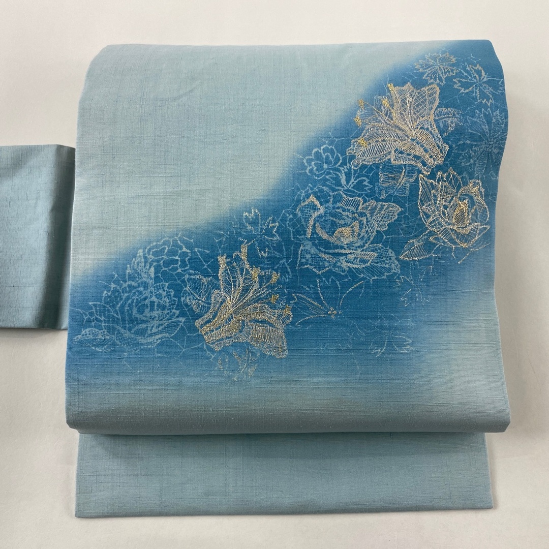 名古屋帯 名品 正絹 - 帯 名古屋帯 名品 正絹