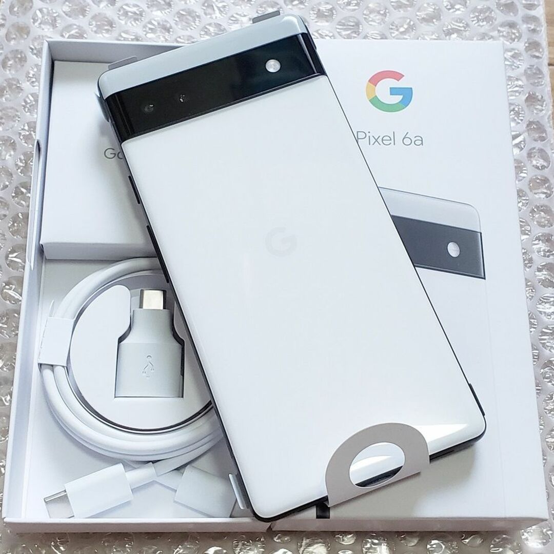 新品 au Google Pixel6a チョーク 128GB SIMフリー-uwasnet.org