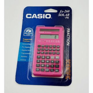 カシオ(CASIO)のCASIO fx-260 関数電卓ソーラー ピンク(その他)