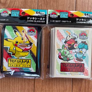 ポケモン(ポケモン)のポケモン ワールドチャンピオンシップ 横浜 　 wcs デッキシールド スリーブ(Box/デッキ/パック)