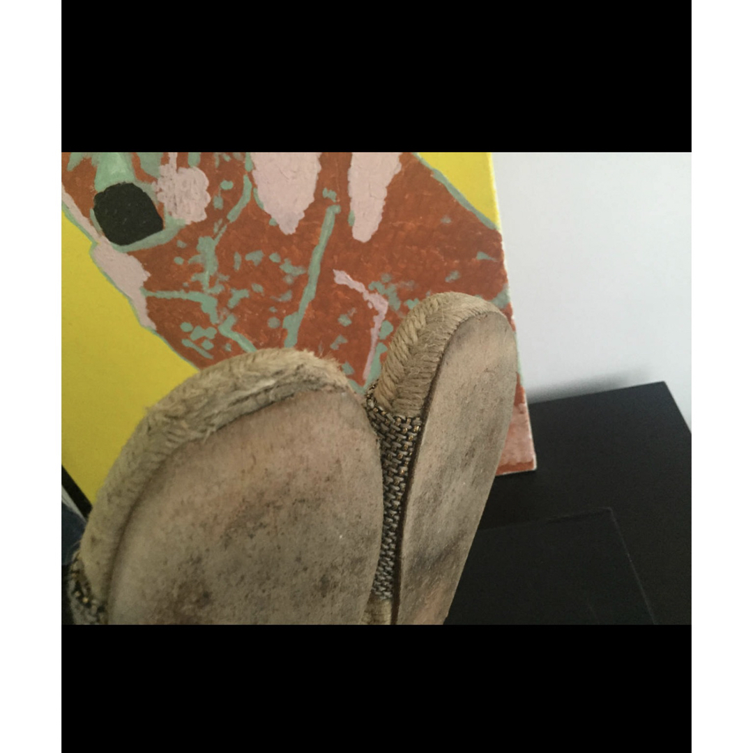 CHANEL(シャネル)のシャネル　エスパドリーユ　ココマーク　スリッポン　38(24.5) レディースの靴/シューズ(サンダル)の商品写真