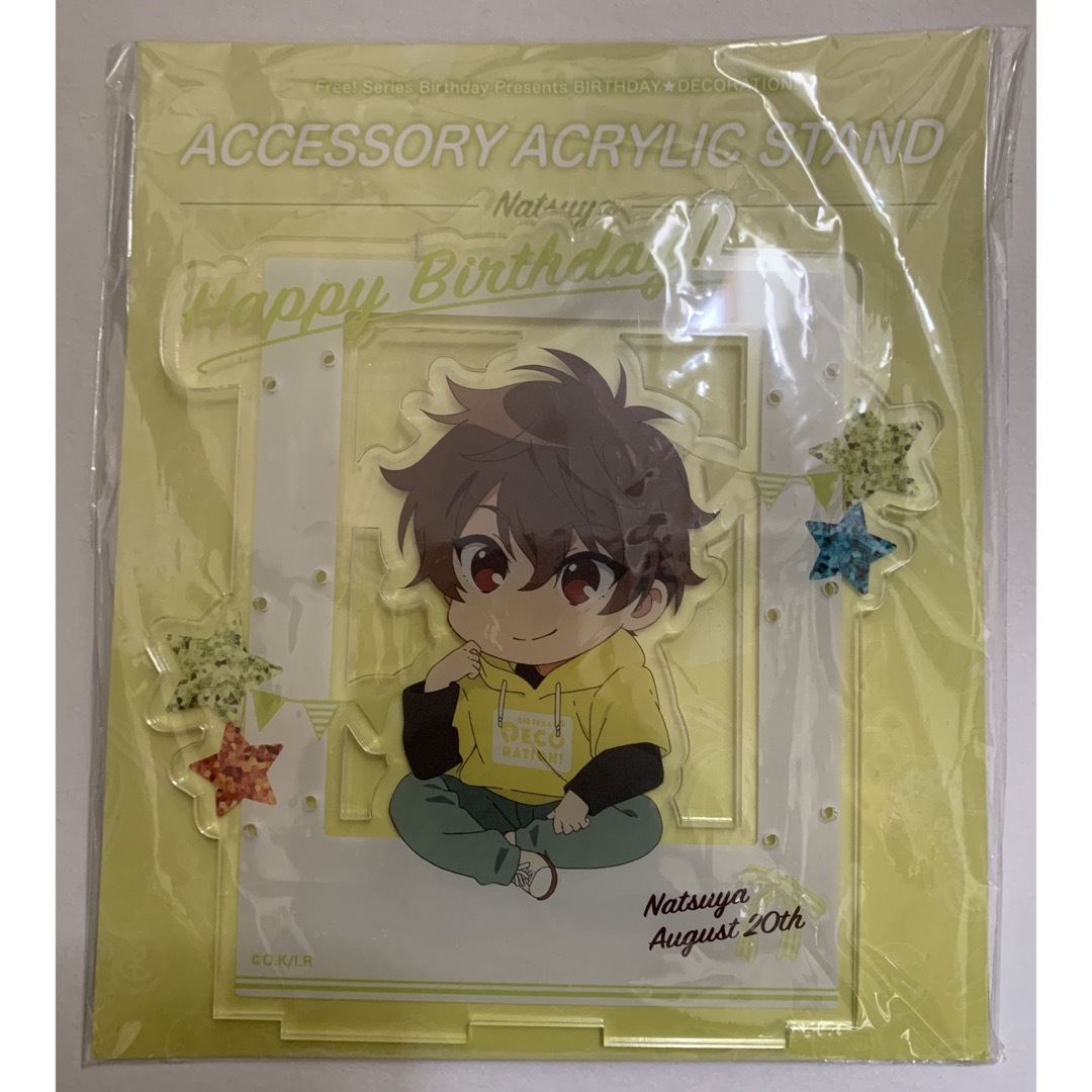 Free! 桐嶋夏也 アクセサリーアクリルスタンド&ラバーストラップセット
