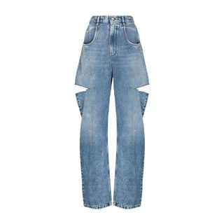 マルタンマルジェラ(Maison Martin Margiela)の【Maison Margiela】スラッシュ カットオフデニム(デニム/ジーンズ)