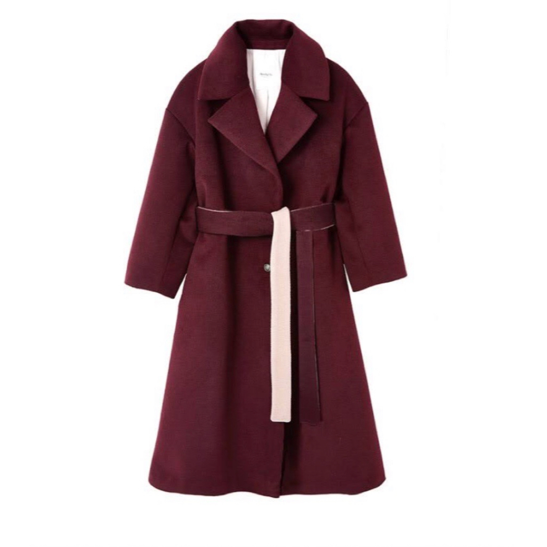 Herlipto Two Tone Belted Dress Coat