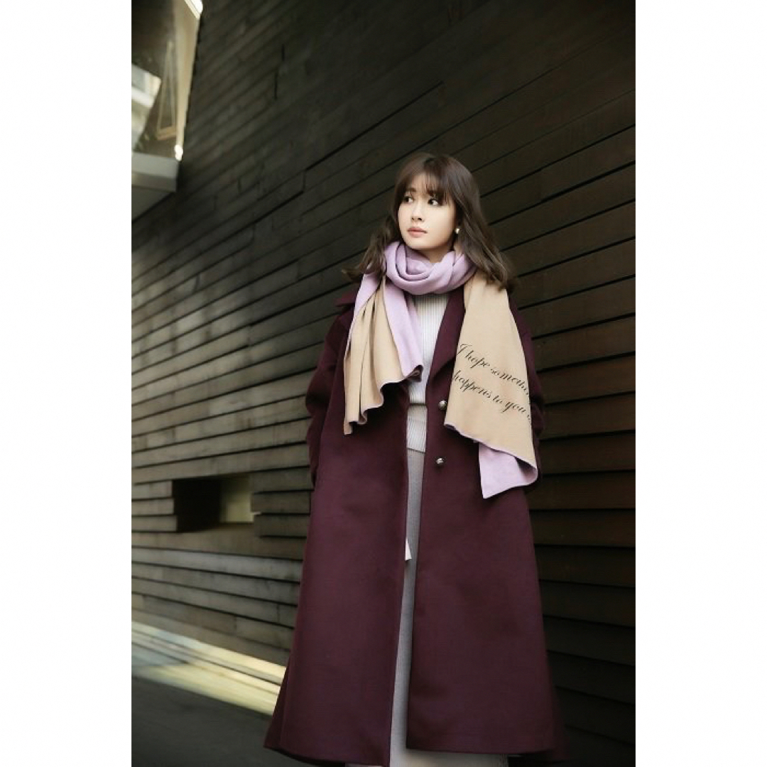 Her lip to - Herlipto Two Tone Belted Dress Coatの通販 by asuka