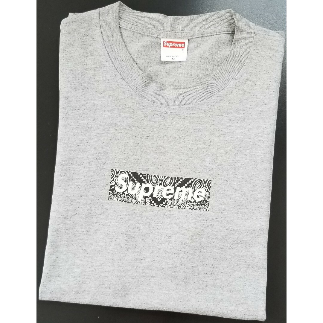 Supreme レア 初期 ペイズリー Box Logo tee シュプリーム - Tシャツ