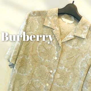 バーバリー(BURBERRY)の【美品】Burberry イタリア製バーバリー ②シャツ♦︎XLサイズ　三陽商会(衣装)