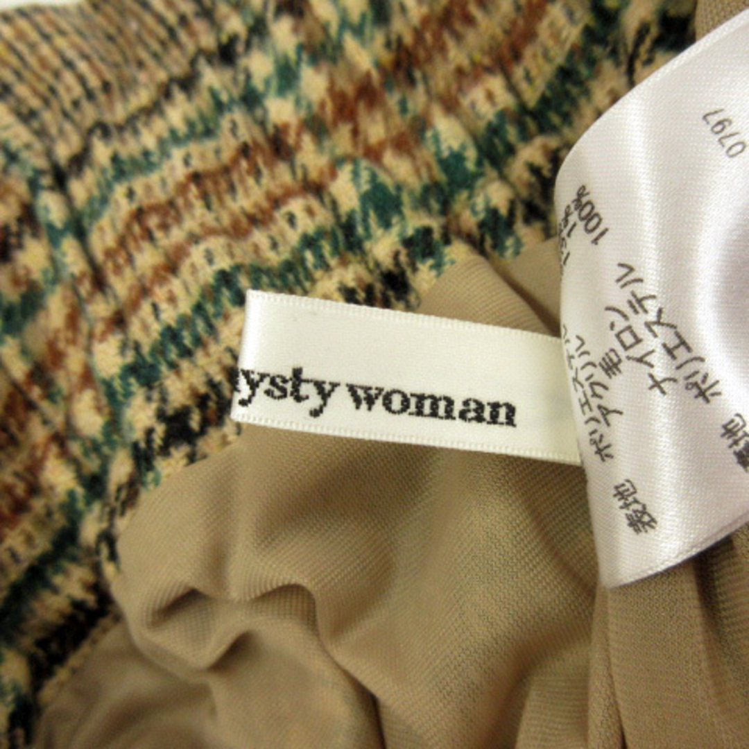 mysty woman(ミスティウーマン)のミスティウーマン mysty woman パンツ テーパード チェック  レディースのパンツ(その他)の商品写真