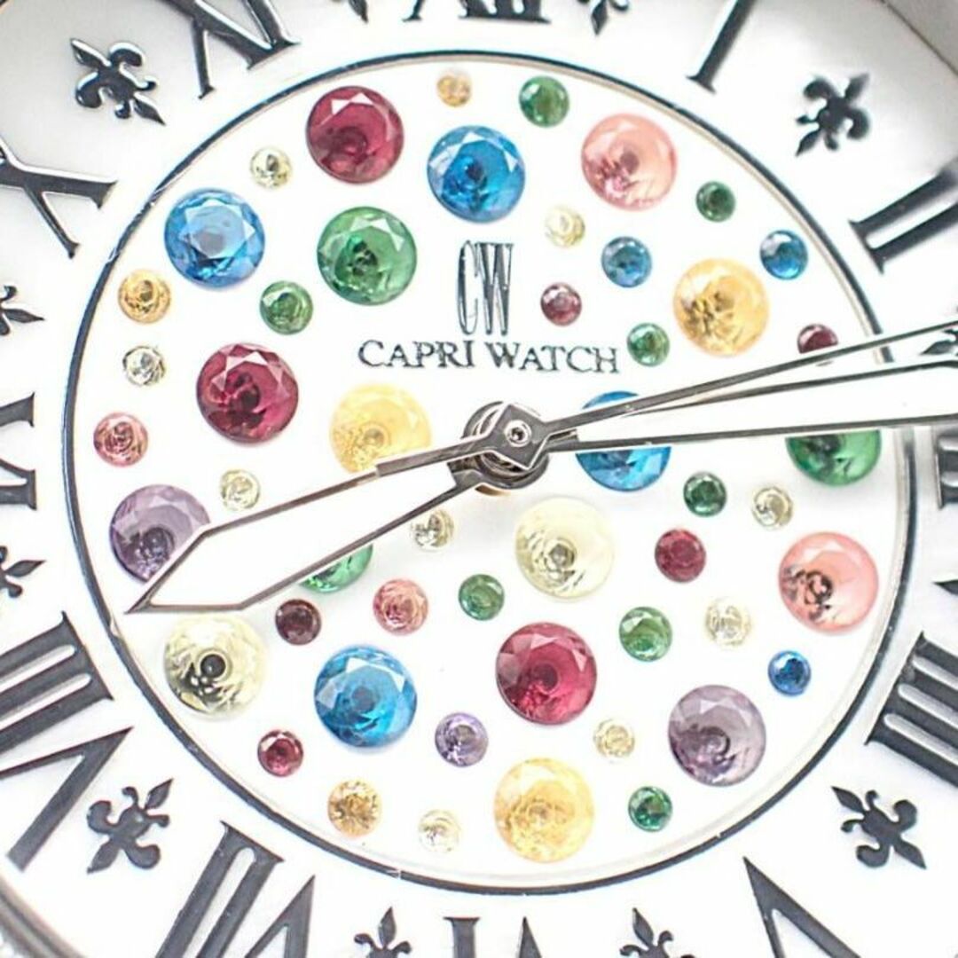 美品 稼働◇CAPRI WATCH カプリウォッチ ダイヤベゼル 腕時計 316