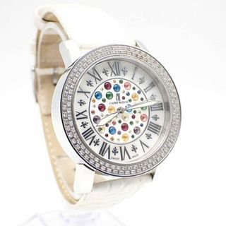 美品 稼働◆CAPRI WATCH カプリウォッチ ダイヤベゼル 腕時計 316極美品