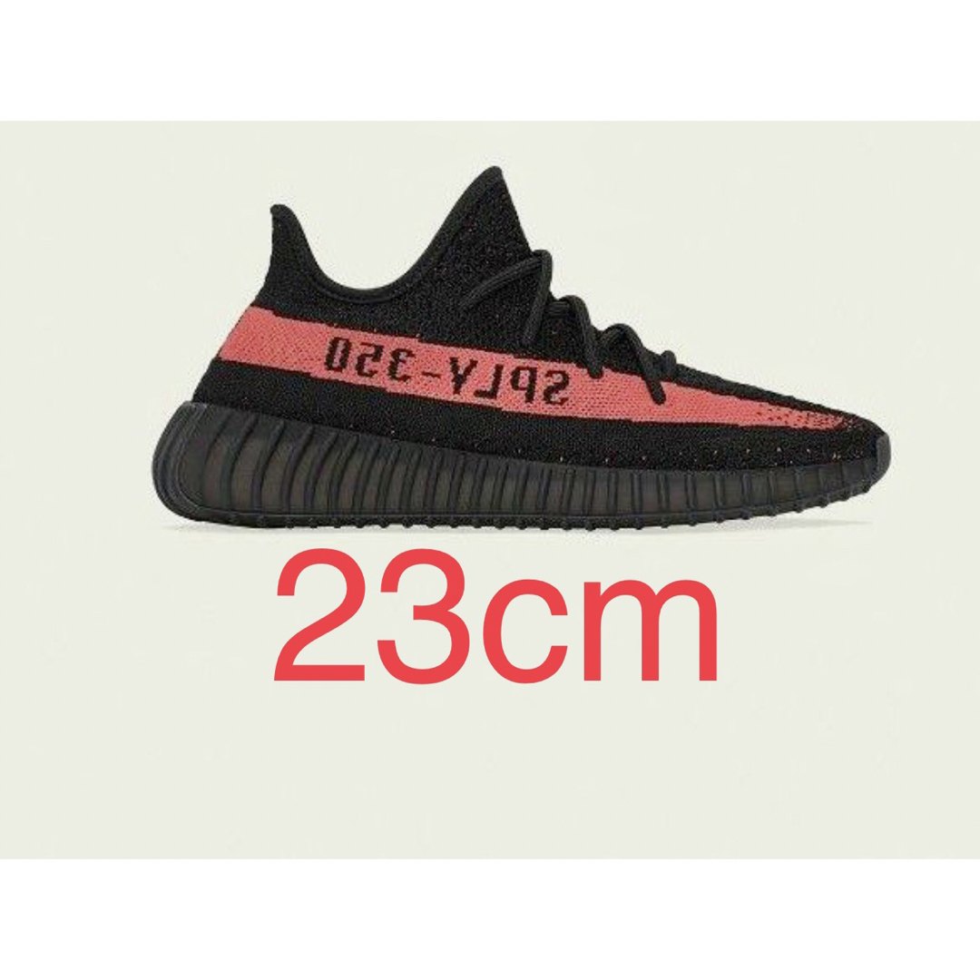 【26.0】yeezy boost 350 v2 coreblack/red