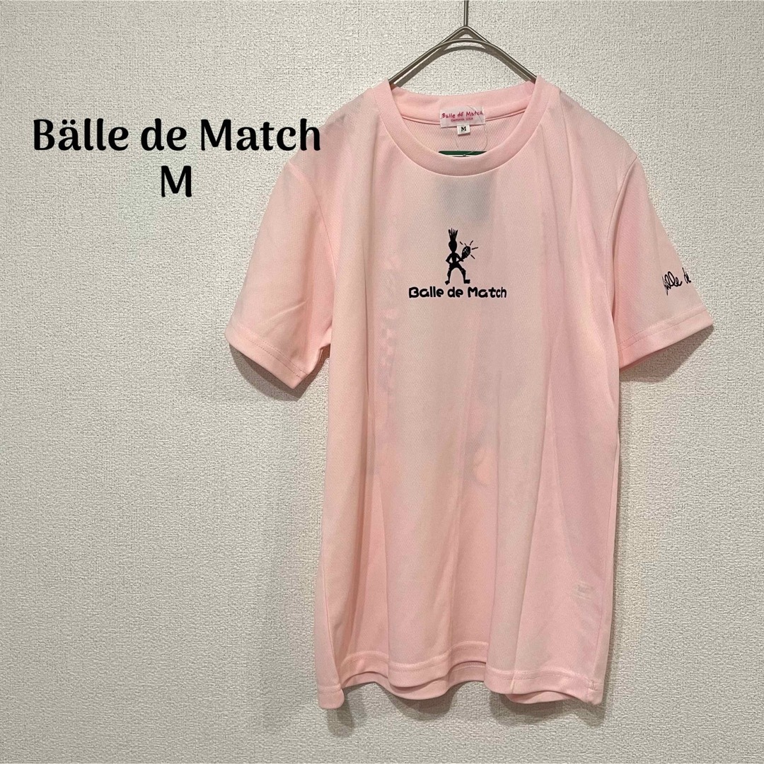 新品タグ付き Bälle de Match M テニスウェア Tシャツ Mの通販 by himawari♡古着｜ラクマ