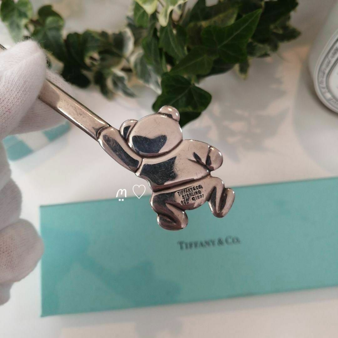 Tiffany & Co.(ティファニー)のティファニー　ベアバルーン　シルバーベビースプーン　お食い初め　出産祝い　くま キッズ/ベビー/マタニティのメモリアル/セレモニー用品(お食い初め用品)の商品写真