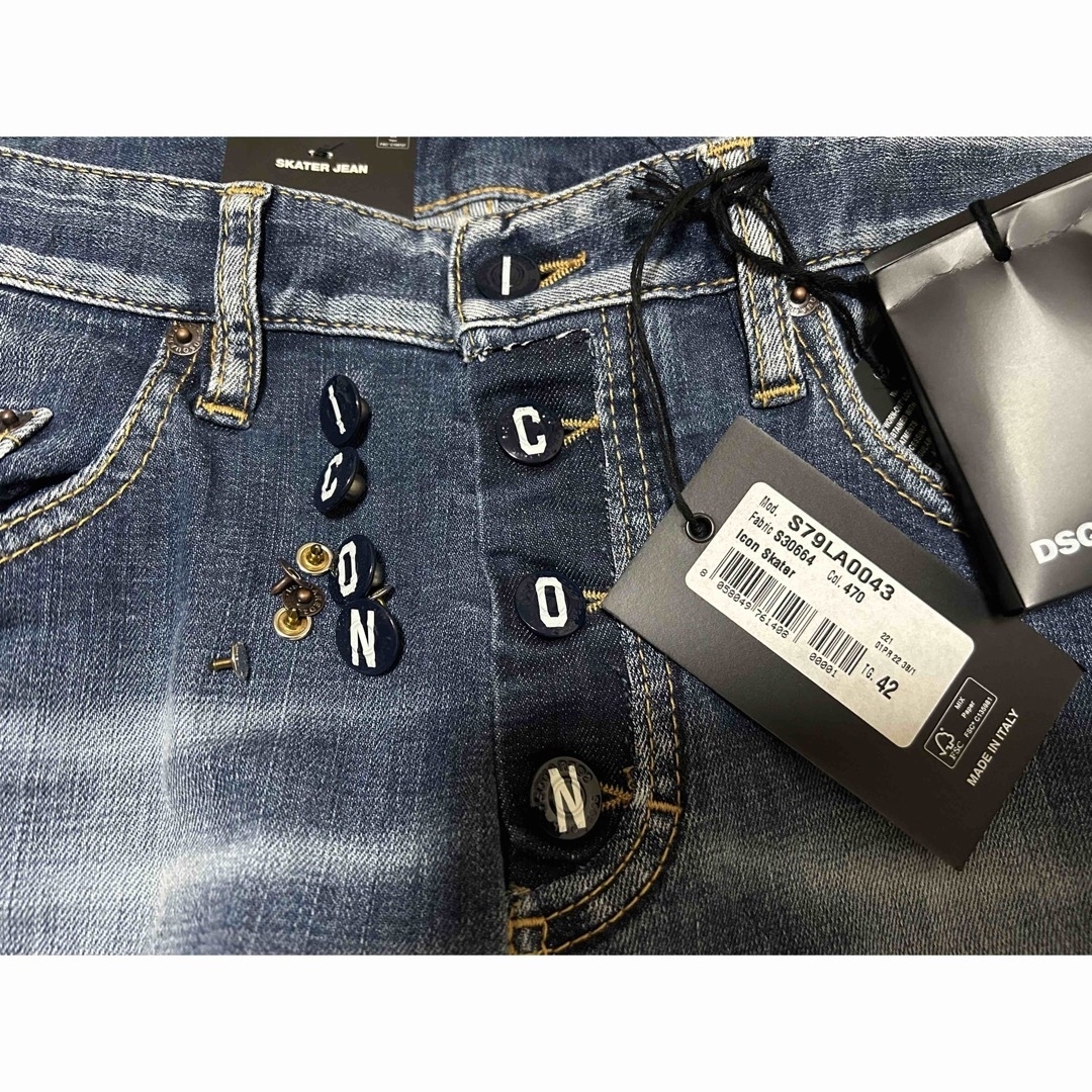 22AW ディースクエアード デニム 42 ICON SKATER JEAN