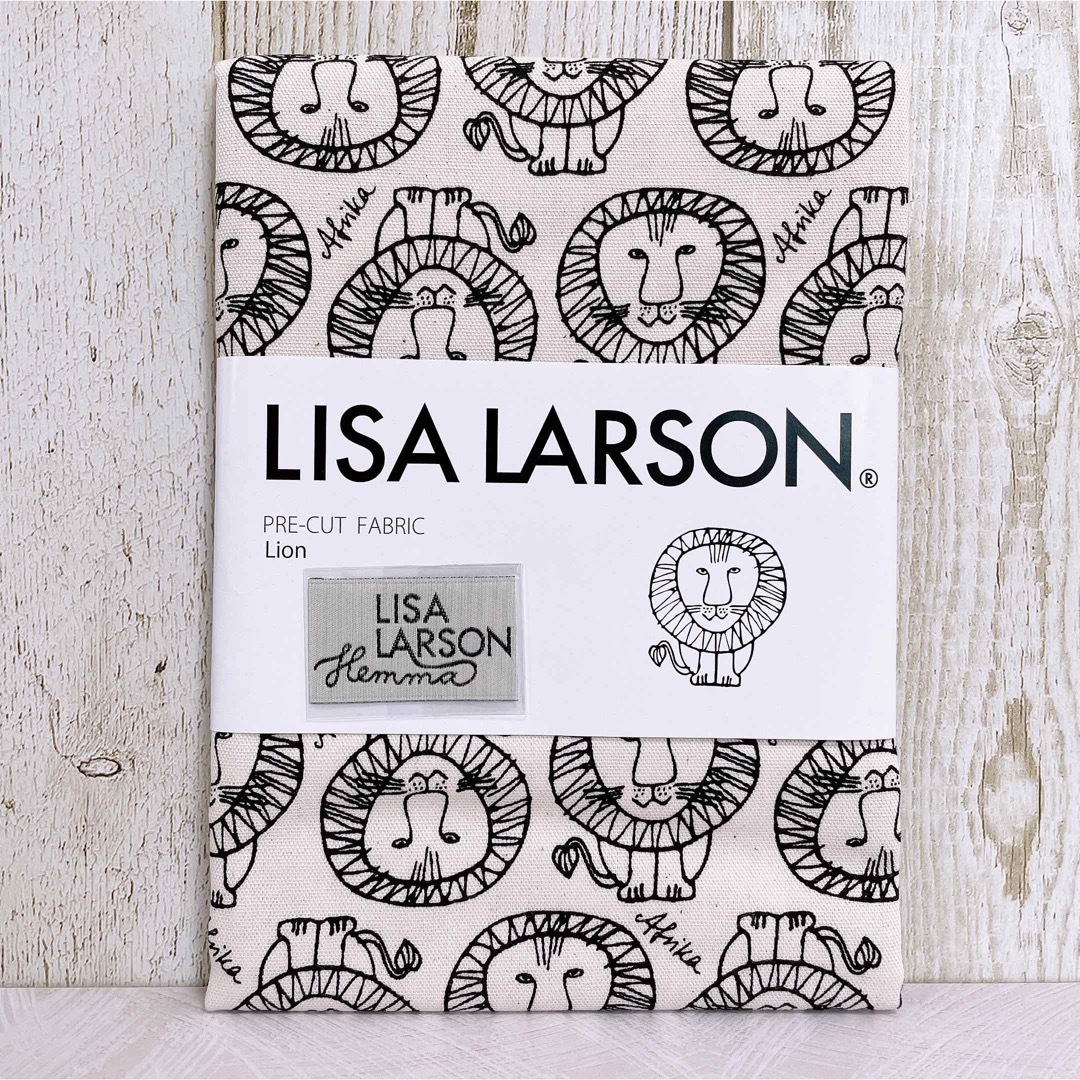 Lisa Larson(リサラーソン)のリサラーソン　生地　ライオン ハンドメイドの素材/材料(生地/糸)の商品写真