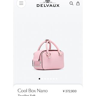 デルヴォー(DELVAUX)のなんけるさま専用‼️DELVAUX  クールボックスナノBloom✨新品未使用(ハンドバッグ)