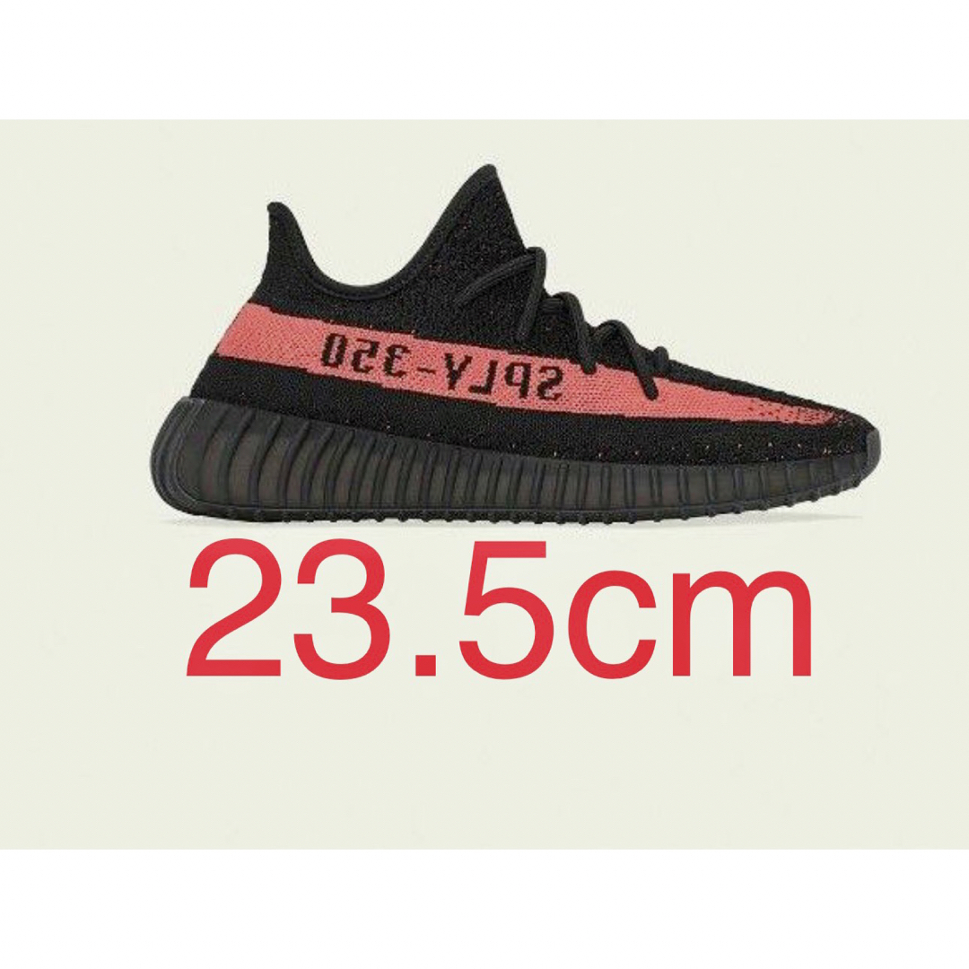 YEEZY（adidas）(イージー)のadidas YEEZY Boost 350 V2 Core Black Red レディースの靴/シューズ(スニーカー)の商品写真