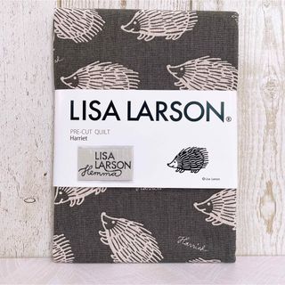 リサラーソン(Lisa Larson)のリサラーソン生地　ハリネズミグレー(生地/糸)