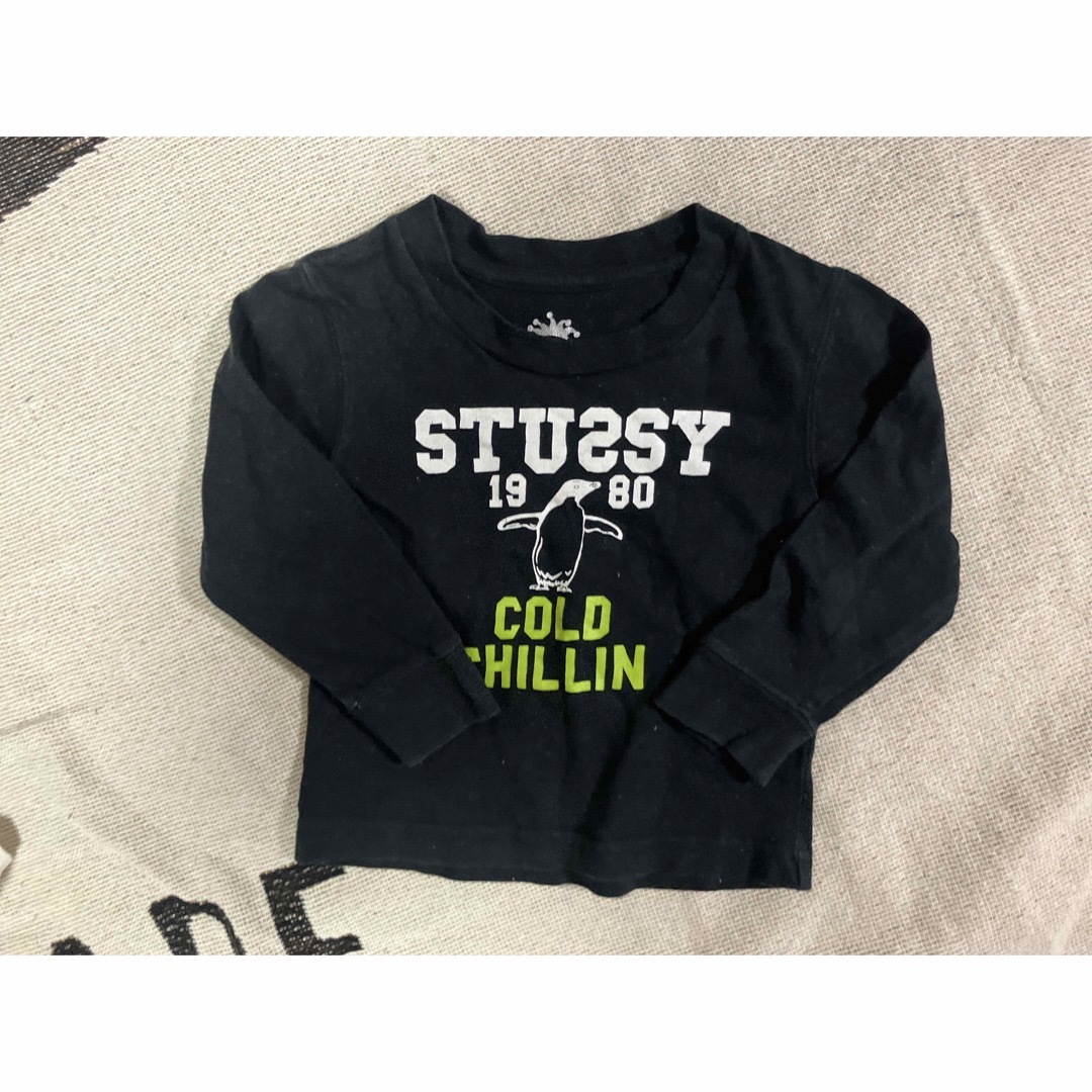 STUSSY(ステューシー)の✳︎レア　stussy  ベビー服　80サイズ　トップス　ロンT キッズ/ベビー/マタニティのキッズ服女の子用(90cm~)(Tシャツ/カットソー)の商品写真