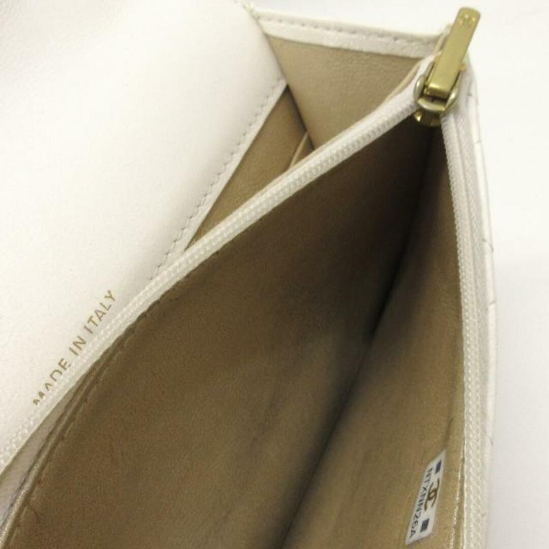 CHANEL(シャネル)のシャネル 財布 シングルフラップマトラッセ レディースのファッション小物(財布)の商品写真