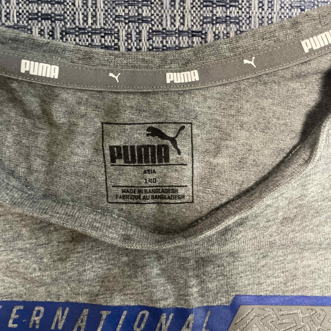 PUMA(プーマ)のPUMA プーマ ノースリーブ　シャツ　ランニング　Tシャツ　140 袖なし　 キッズ/ベビー/マタニティのキッズ服男の子用(90cm~)(Tシャツ/カットソー)の商品写真