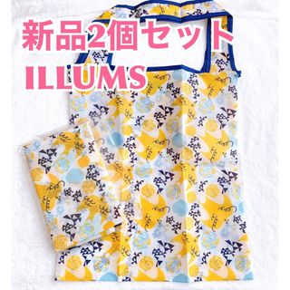 イルムス(ILLUMS)の【新品2点】ILLUMS イルムス　オリジナルトートバッグ　エコバッグ　カラフル(トートバッグ)