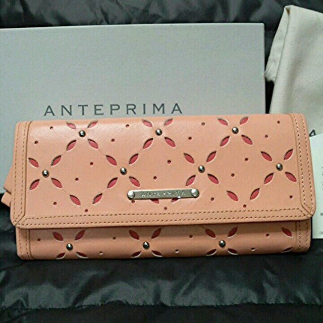 ANTEPRIMA(アンテプリマ)のANTEPRIMA♡ロングウォレット＊バイカラー レディースのファッション小物(財布)の商品写真