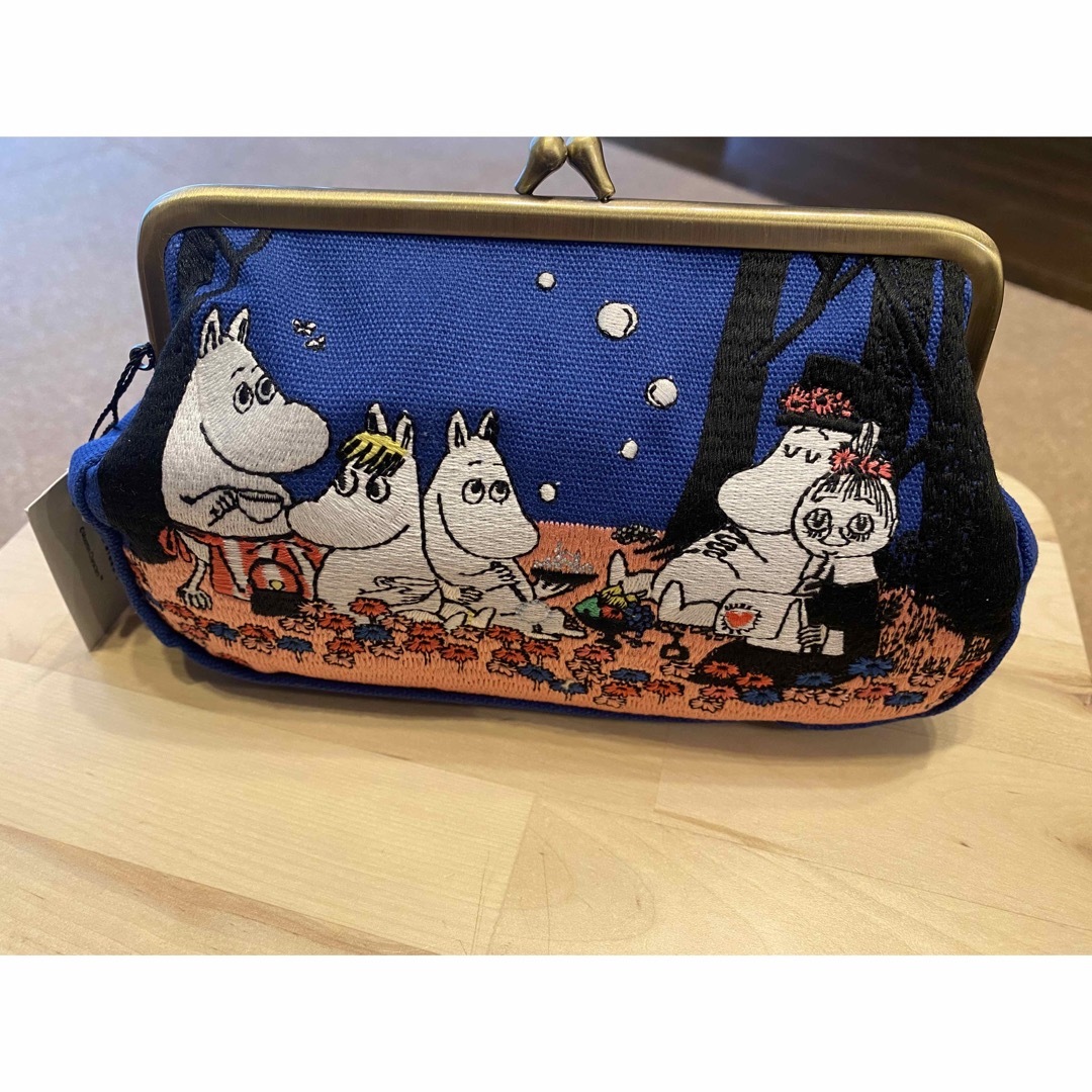 MOOMIN(ムーミン)のムーミン　がま口ポーチ　 レディースのファッション小物(ポーチ)の商品写真