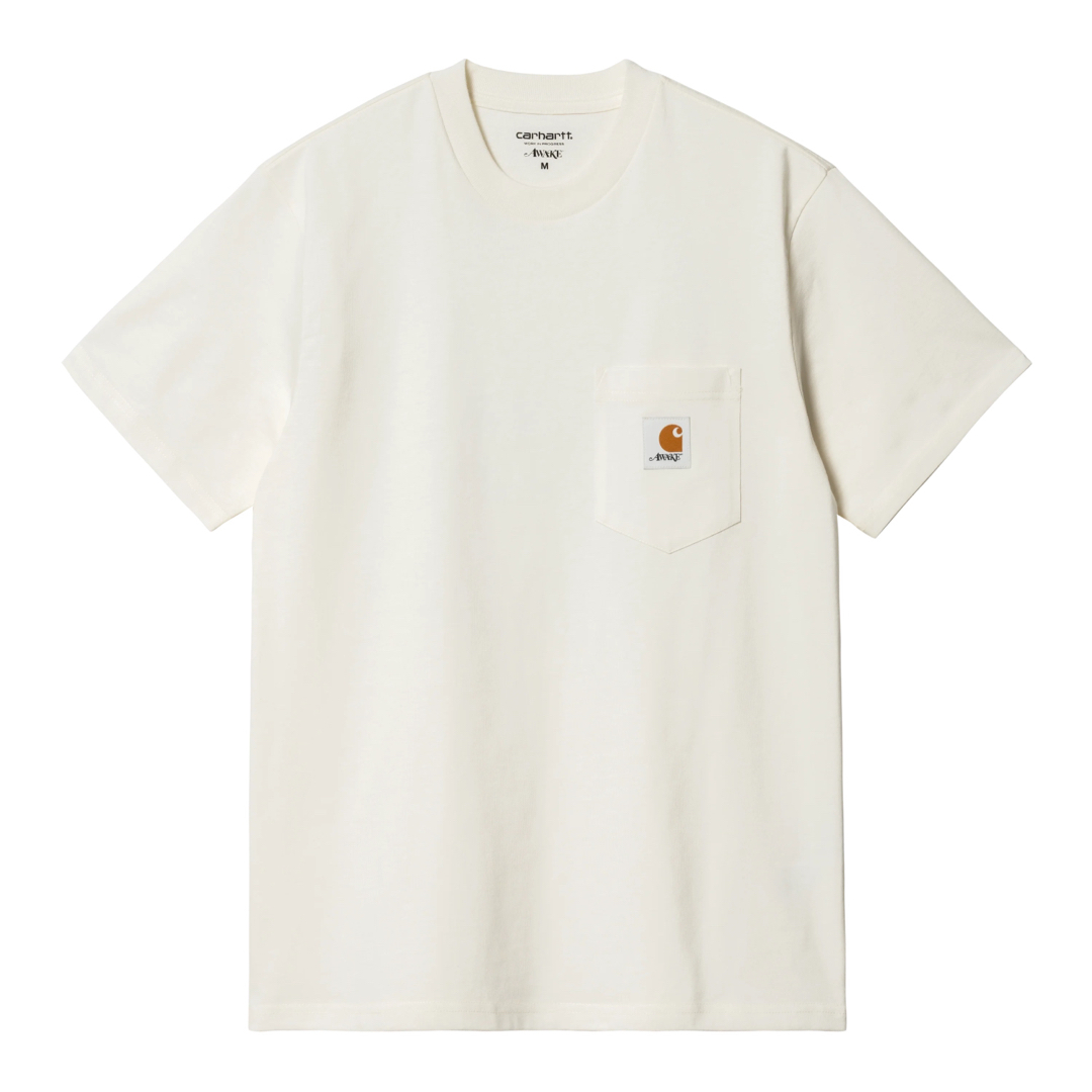 Carhartt WIP x AWAKE NY Pocket Tee White