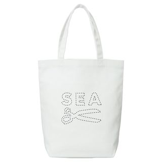 ウィンダンシー(WIND AND SEA)のDENHAM x WDS Canvas Tote Bag White(トートバッグ)