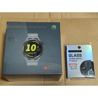 ファーウェイ(HUAWEI)のHUAWEI WATCH GT Runner グレー 【未開封品】(その他)