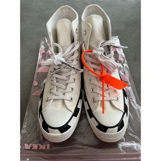 コンバース(CONVERSE)のconverse off-white  ct70  27.5㎝(スニーカー)