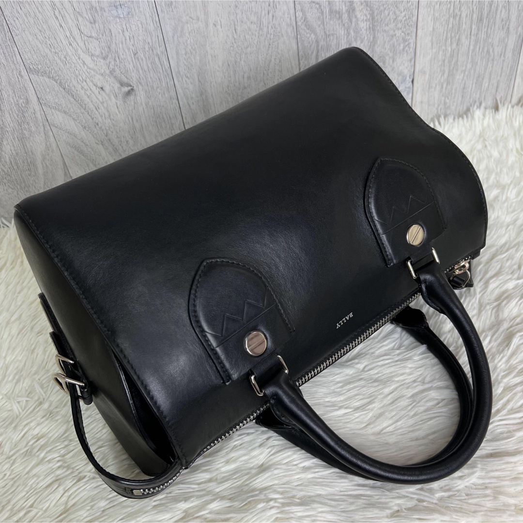 Bally - 希少デザイン♡購入証明書付♡BALLY レザー 2way ミニボストン