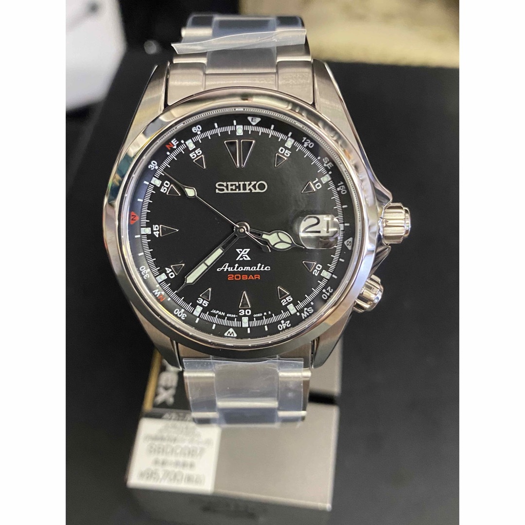 SEIKO - 新品未使用 セイコー プロスペックス アルピニスト ブラック