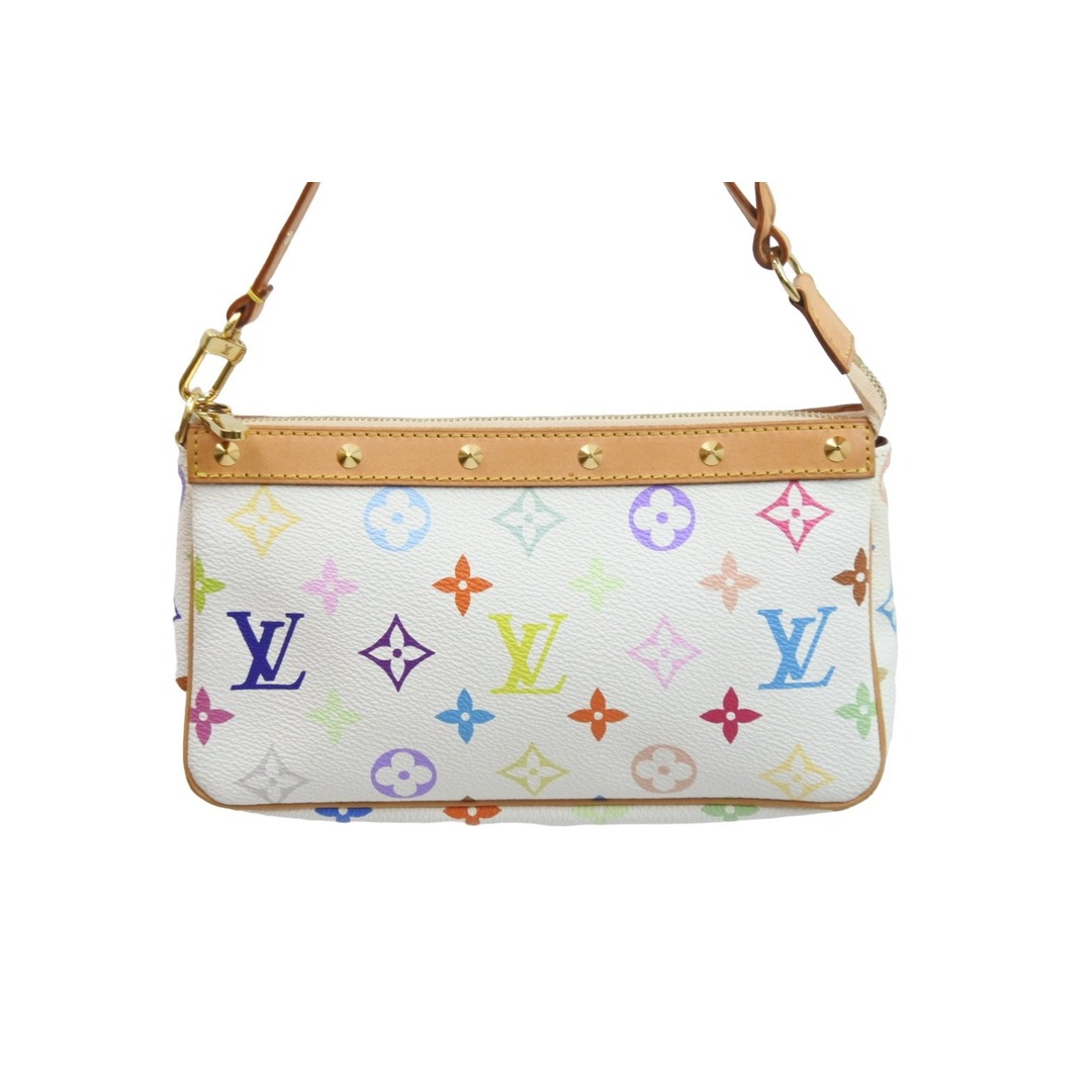 美品 LOUIS VUITTON ルイ・ヴィトン  ポシェット アクセソワール   M92649  モノグラムマルチカラー  ポシェット マルチカラー