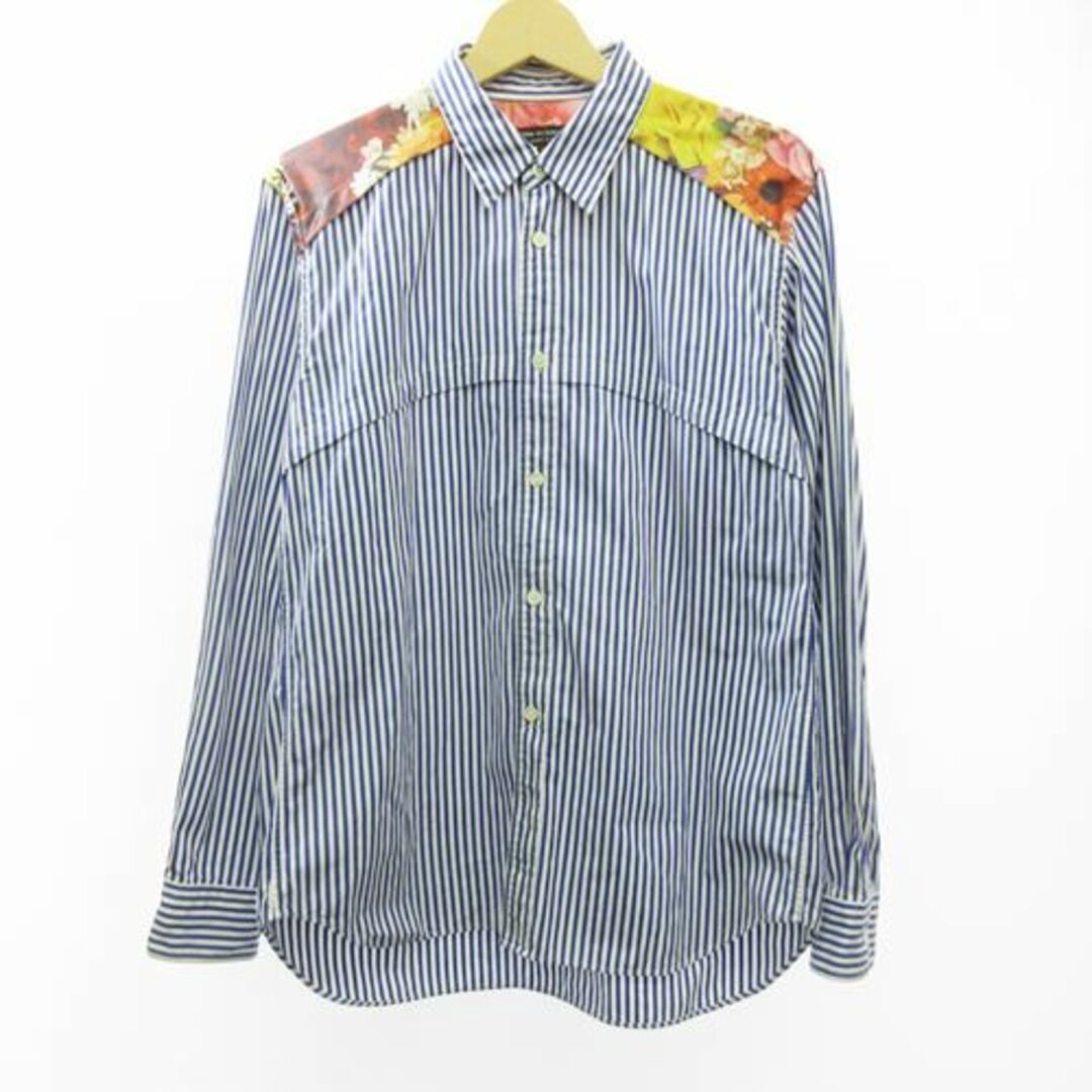 Commedes garçons homme plus 花柄シャツ