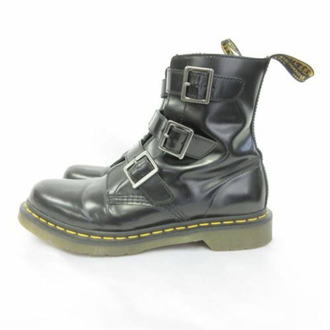 ドクターマーチン DR.MARTENS BRAKE BELT BOOTS 黒 - ブーツ