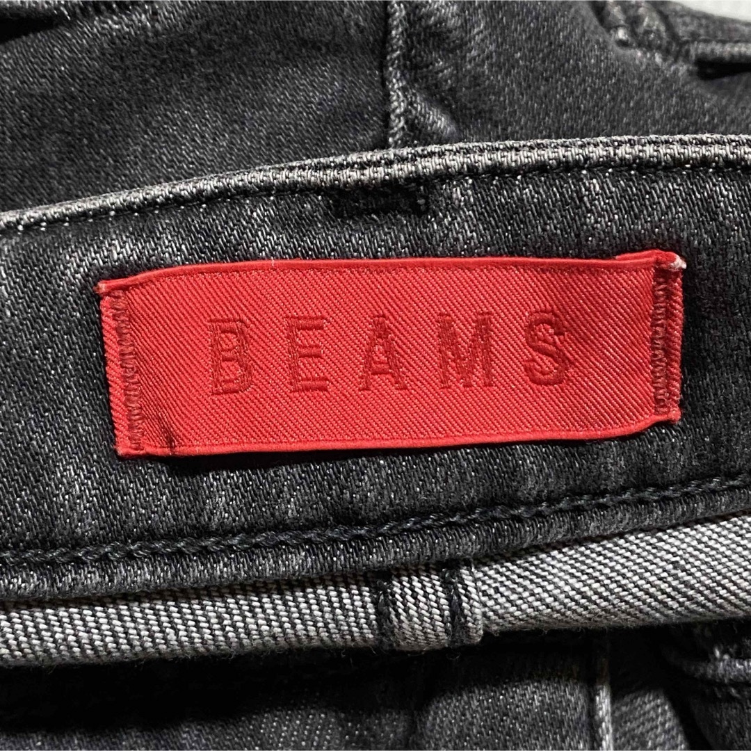 RED CARD(レッドカード)のRED CARD × BEAMS B46403HRT グレー 裾カッティング レディースのパンツ(デニム/ジーンズ)の商品写真