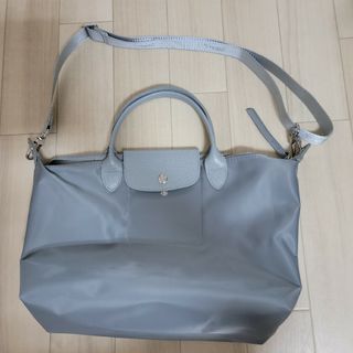 ロンシャン(LONGCHAMP)のロンシャン　LONGCHAMP　バッグ　グレー(トートバッグ)